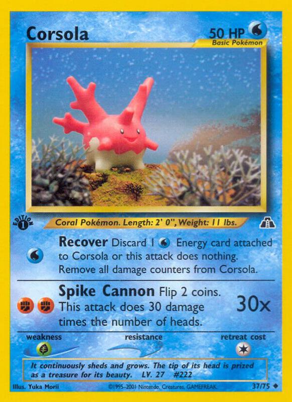 Corsola 37/75 - HeartGold & SoulSilver