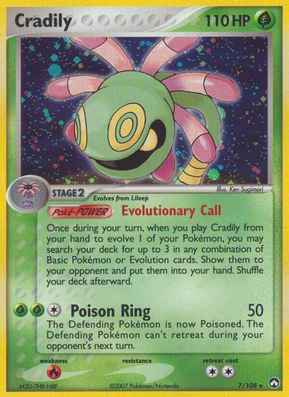 Cradily 7/108 - Power Keepers