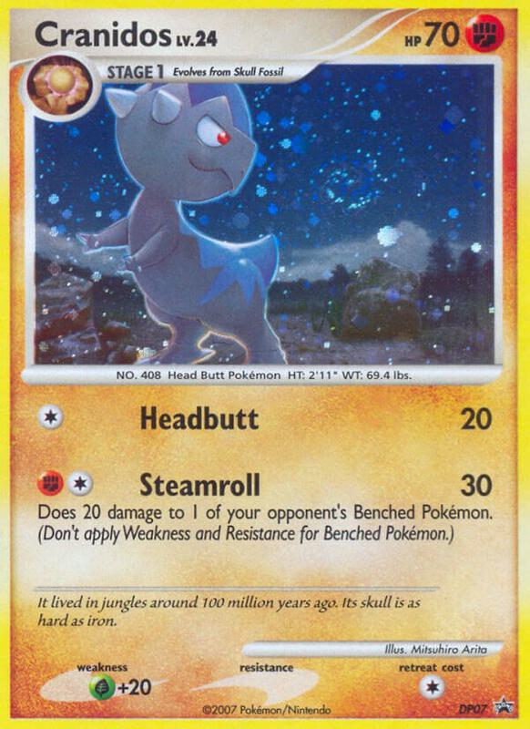 Karta Pokemon Cranidos - DP07 - Diamond and Pearl Promos DP07