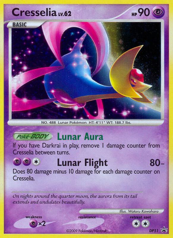 Karta Pokemon Cresselia - DP51 - Diamond and Pearl Promos DP51