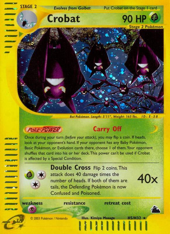 Karta Pokemon Crobat (H5) - Skyridge H05/H32