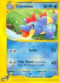 Croconaw 074/165 - Expedition Base Set