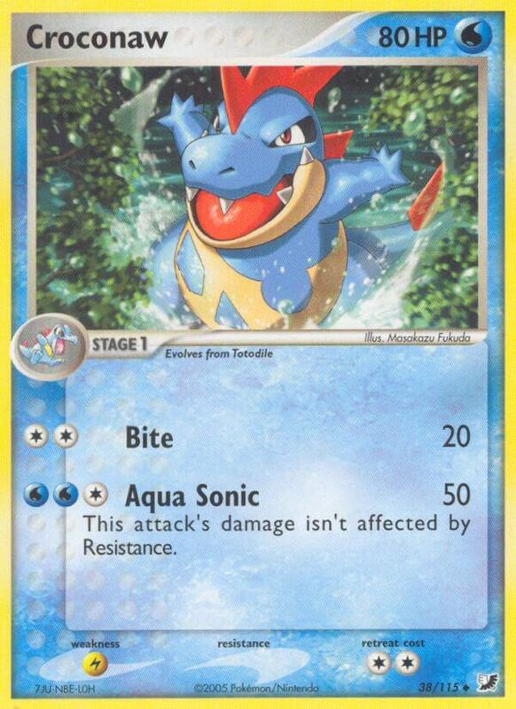 Croconaw 38/115 - HeartGold & SoulSilver