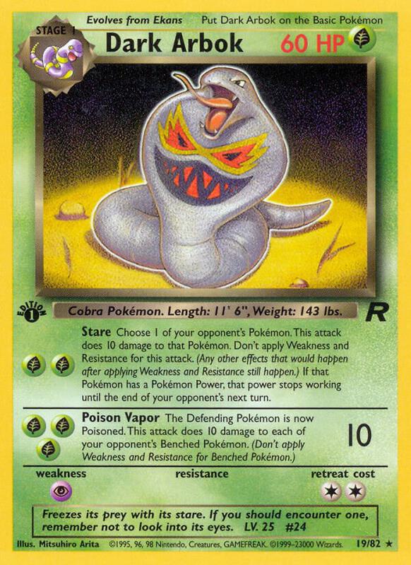 Dark Arbok 19/82 - Team Rocket