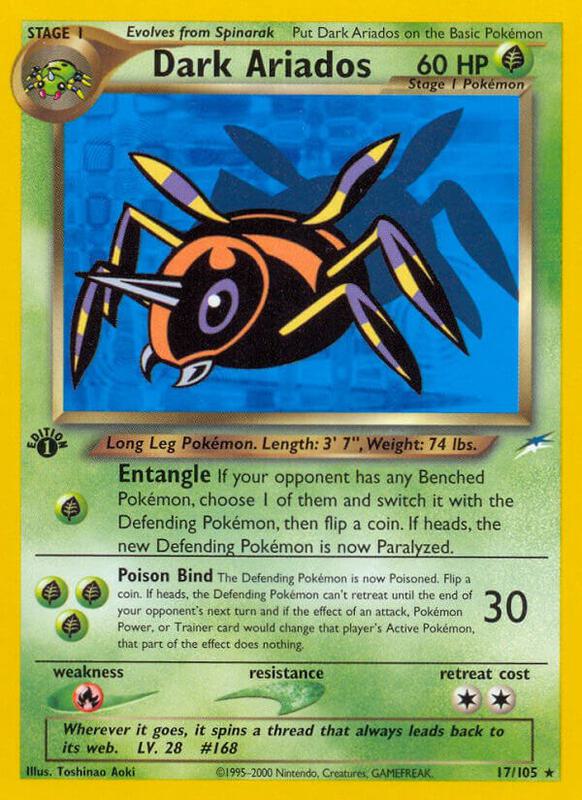 Dark Ariados 017/105 - Neo Destiny
