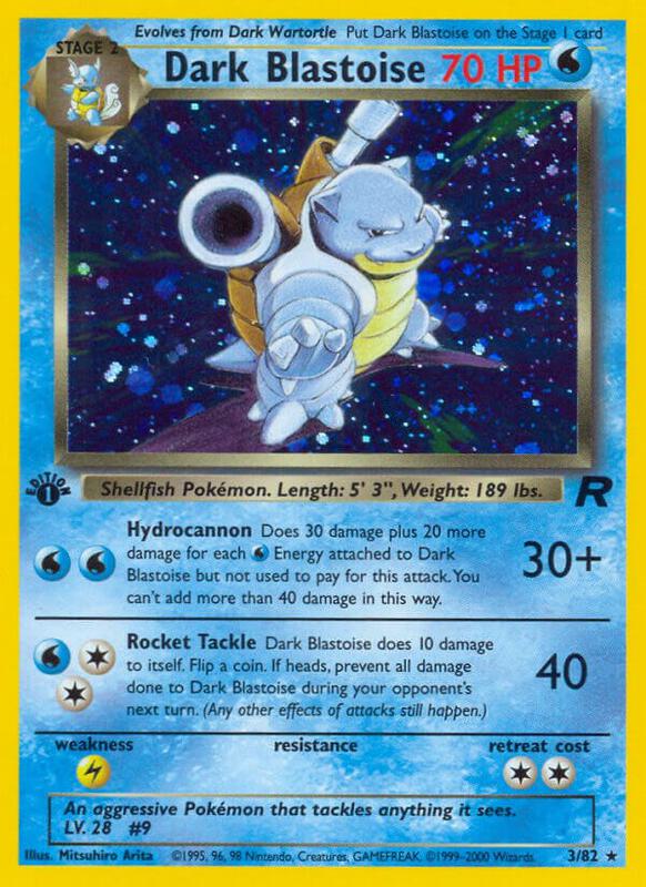 Dark Blastoise 03/82 - Team Rocket