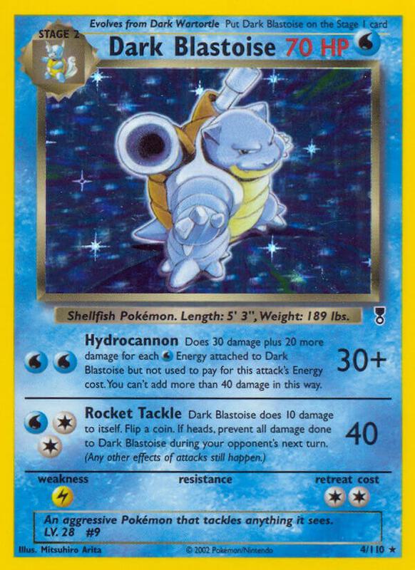 Dark Blastoise 004/110 - Legendary Collection