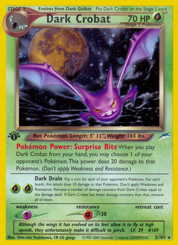 Dark Crobat 002/105 - Neo Destiny