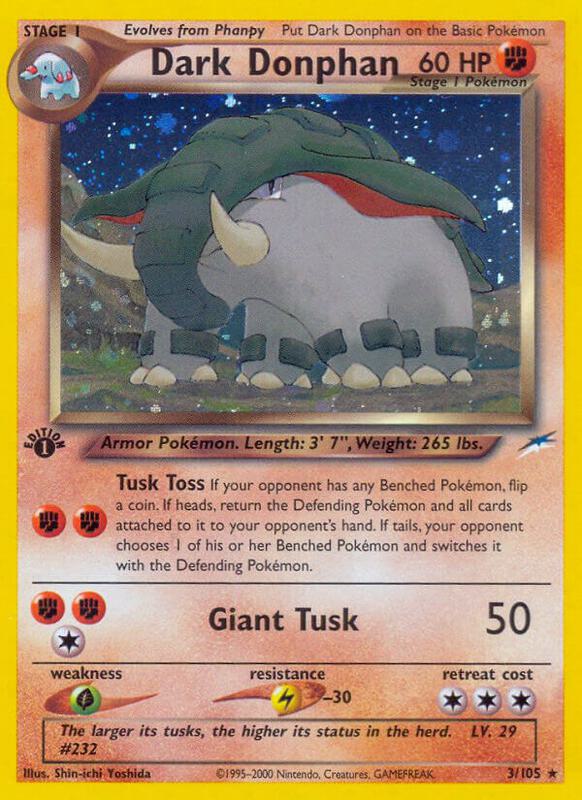 Dark Donphan 003/105 - Neo Destiny