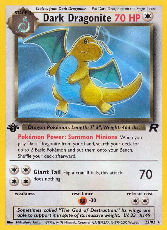 Dark Dragonite 22/82 - Team Rocket