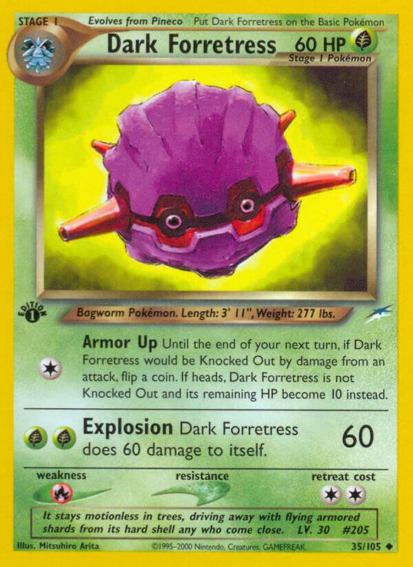 Dark Forretress 035/105 - Neo Destiny