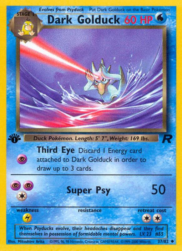 Dark Golduck 37/82 - Team Rocket