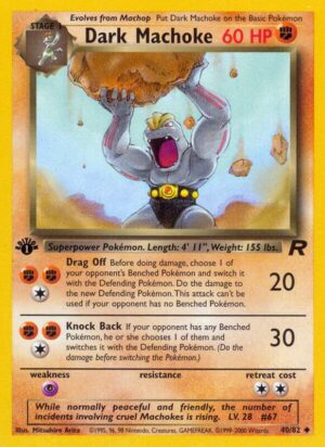Dark Machoke 40/82 - Team Rocket