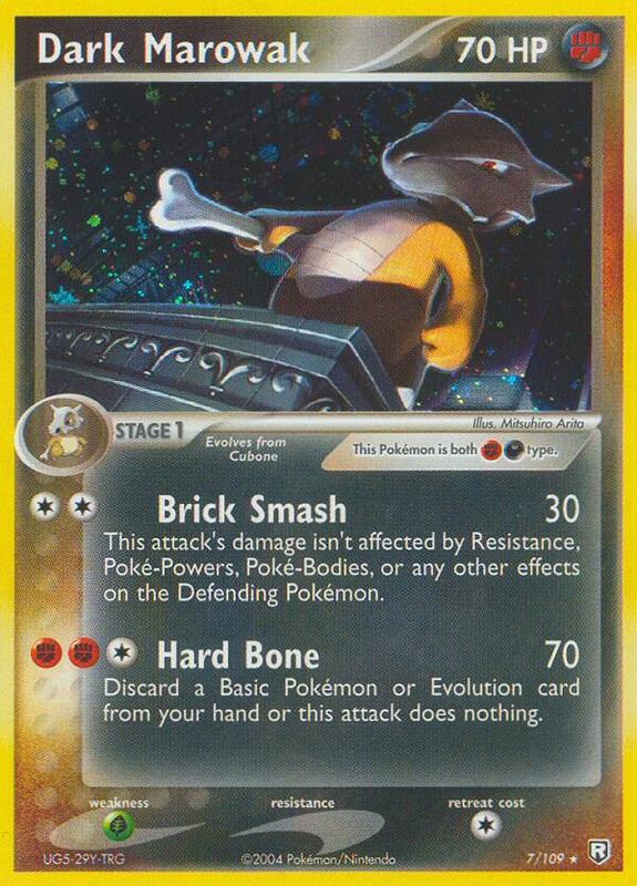 Dark Marowak 7/109 - Team Rocket Returns