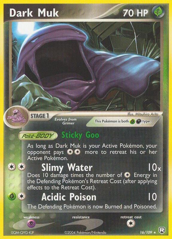 Dark Muk 16/109 - Team Rocket Returns