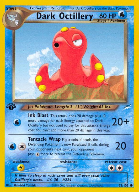 Dark Octillery 062/105 - Neo Destiny