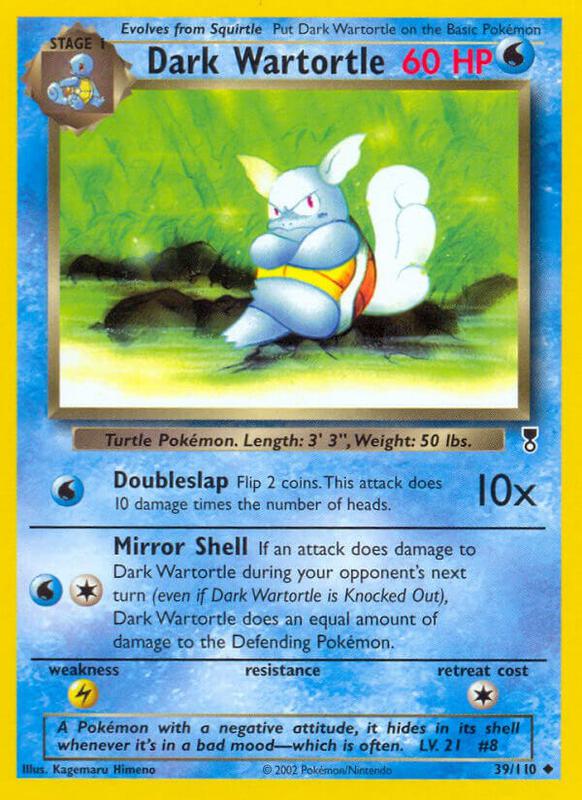 Dark Wartortle 039/110 - Legendary Collection
