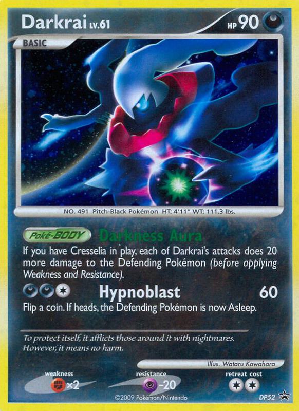 Karta Pokemon Darkrai - DP52 - Diamond and Pearl Promos DP52