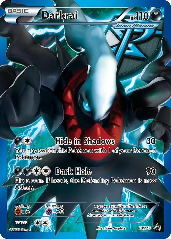 Karta Pokemon Darkrai (Team Plasma) - BW73 - Black and White Promos BW73