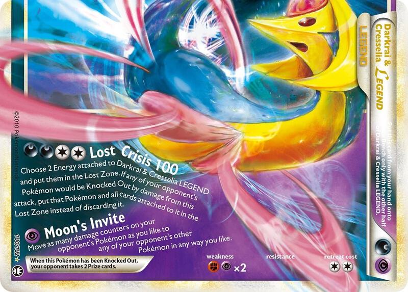 Darkrai & Cresselia LEGEND 100/102 - HS—Triumphant