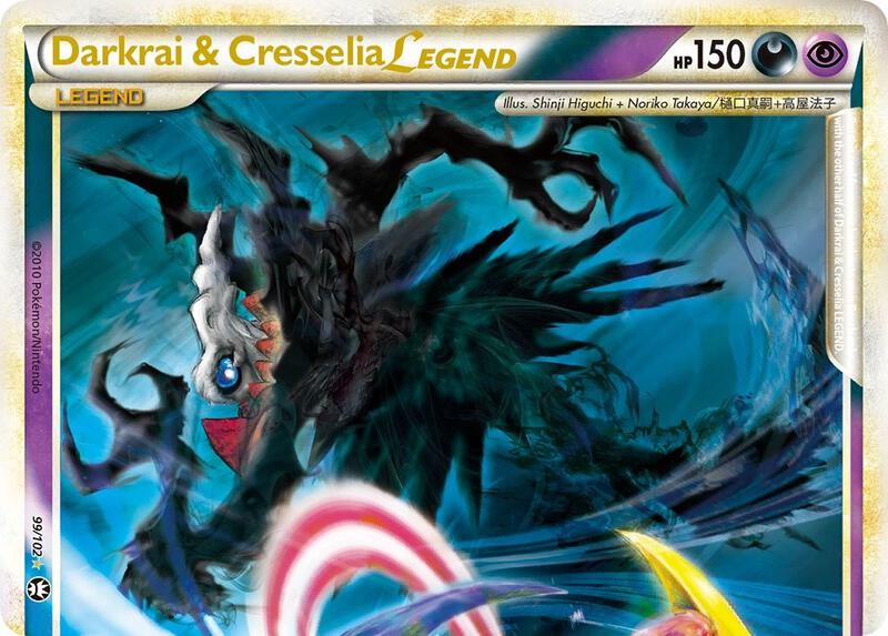 Darkrai & Cresselia LEGEND 99/102 - HS—Triumphant