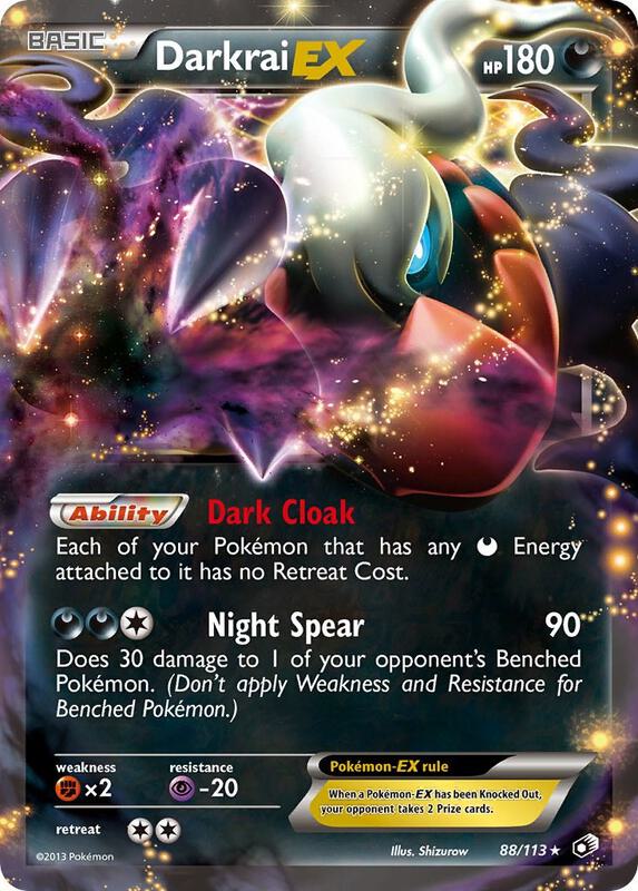 Darkrai-EX 88/113 - Legendary Treasures