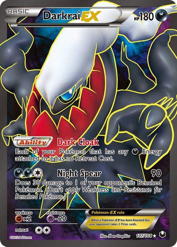 Darkrai-EX 107/108 - Dark Explorers
