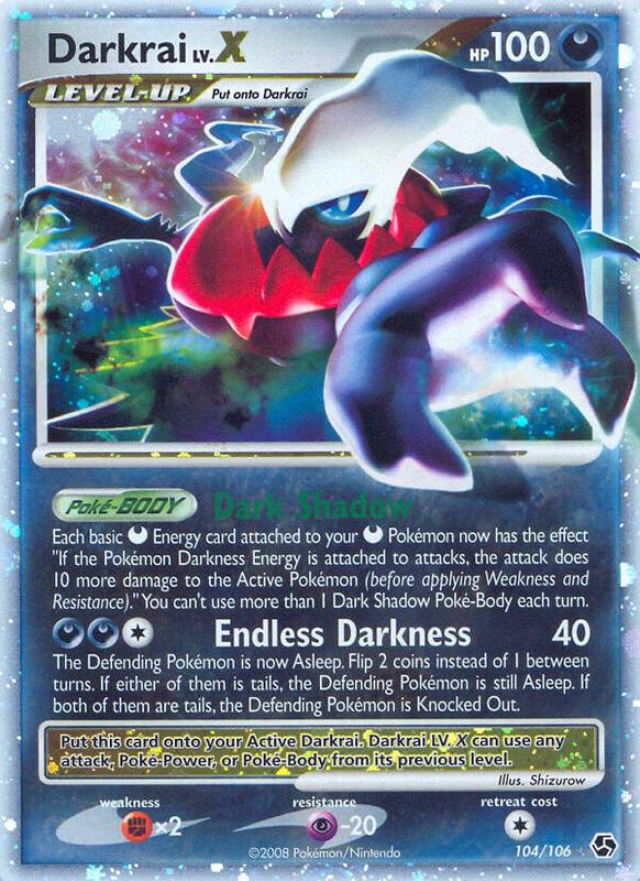 Darkrai LV.X 104/106 - Great Encounters