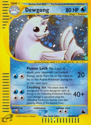 Karta Pokemon Dewgong (H6) - Skyridge H06/H32