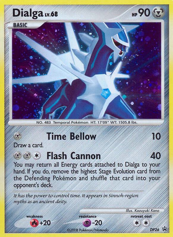 Karta Pokemon Dialga - DP26 - Diamond and Pearl Promos DP26