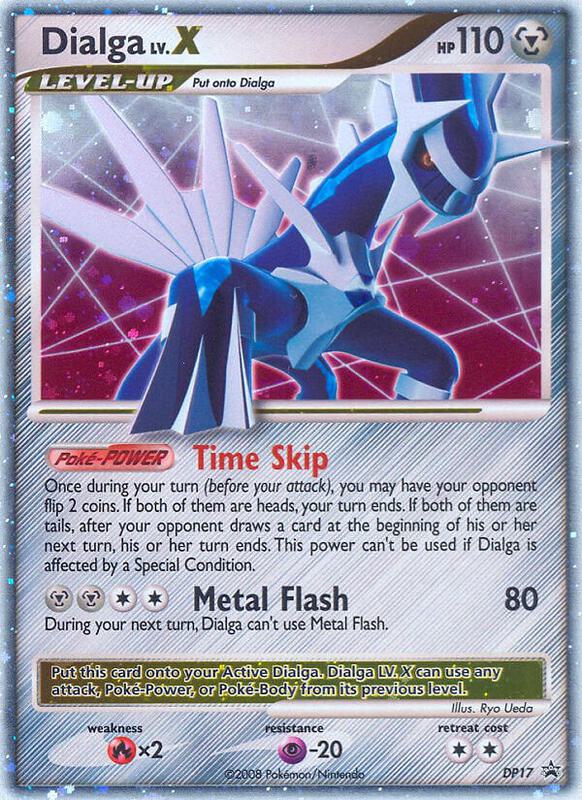 Karta Pokemon Dialga LV.X - DP17 - Diamond and Pearl Promos DP17