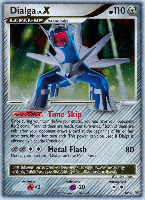 Karta Pokemon Dialga LV.X - DP37 - Diamond and Pearl Promos DP37