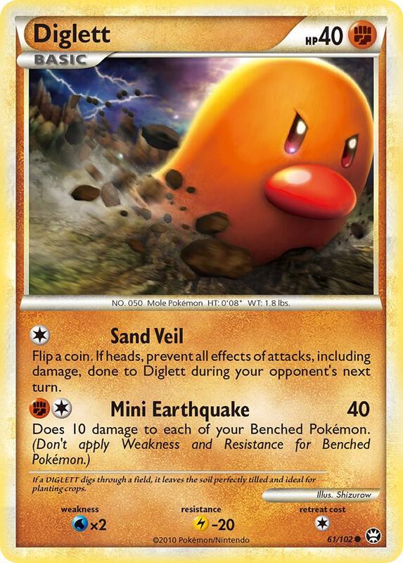 Diglett 61/102 - HS—Triumphant