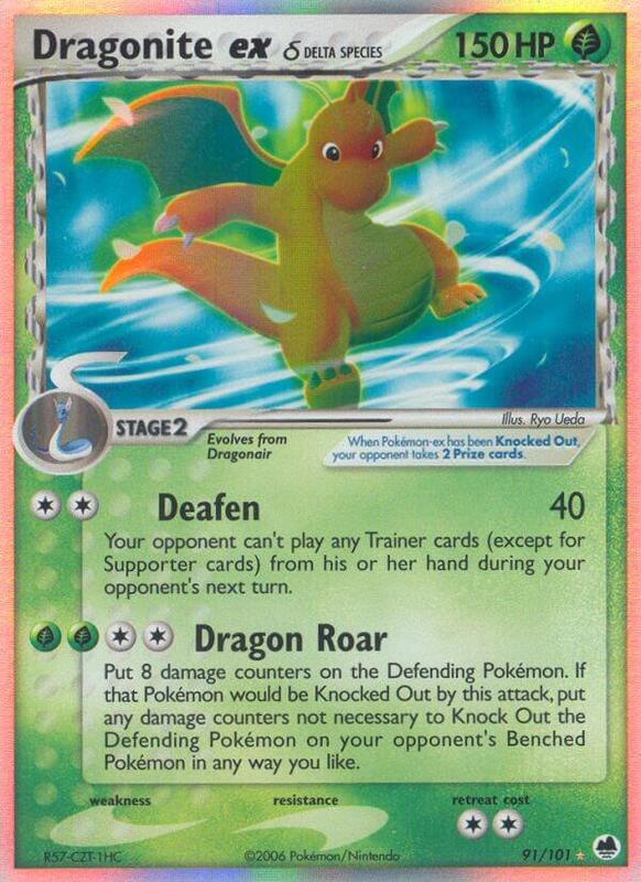 Dragonite ex δ 91/101 - Dragon Frontiers