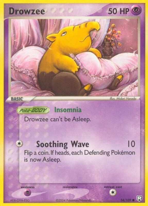 Drowzee 54/109 - Team Rocket Returns