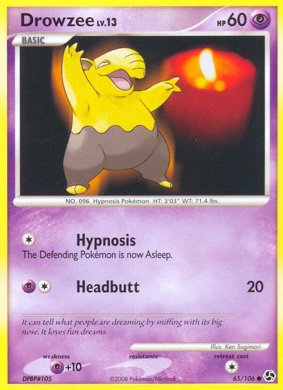 Drowzee 65/106 - Great Encounters