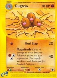 Dugtrio 044/165 - Expedition Base Set