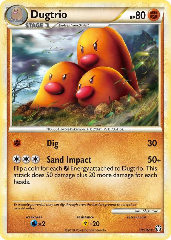 Dugtrio 19/102 - HS—Triumphant