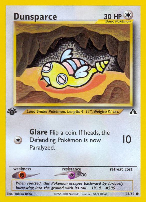 Dunsparce 54/75 - Neo Discovery