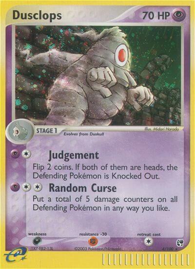 Dusclops 4/100 - Sandstorm