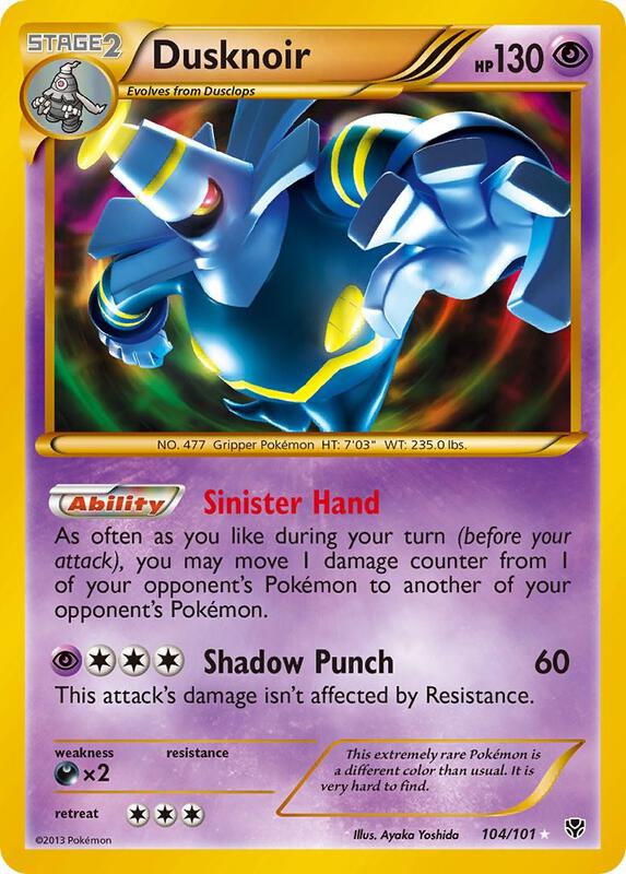 Dusknoir 104/101 - Plasma Blast