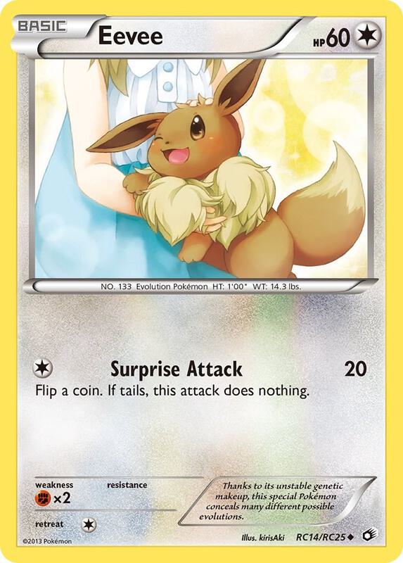 Karta Pokemon Eevee - Legendary Treasures: Radiant Collection RC14/RC25