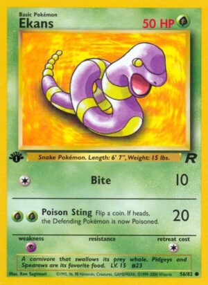Ekans 56/82 - Team Rocket