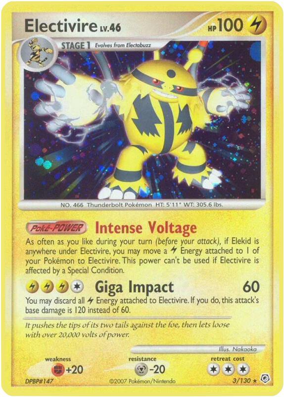 Electivire 3/130 - Diamond & Pearl