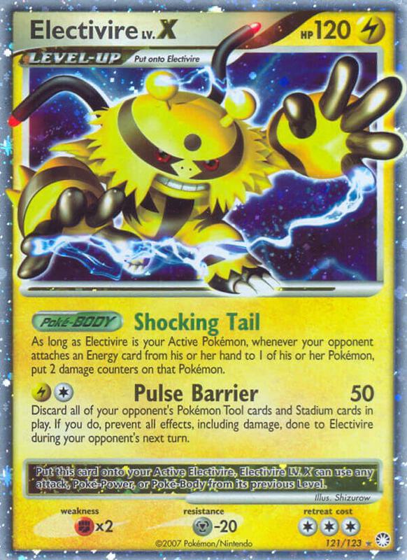 Electivire LV.X 121/123 - Mysterious Treasures