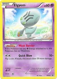 Karta Pokemon Elgyem - BW55 - Black and White Promos BW55