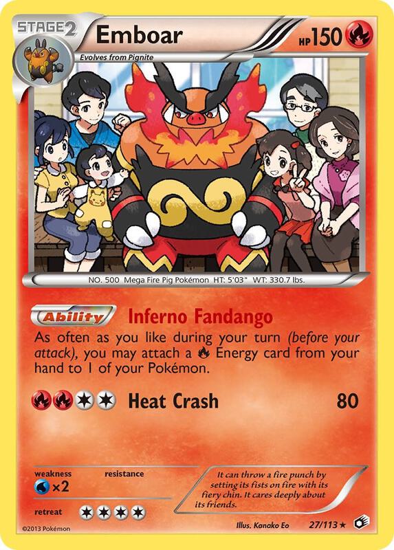 Emboar 27/113 - Legendary Treasures