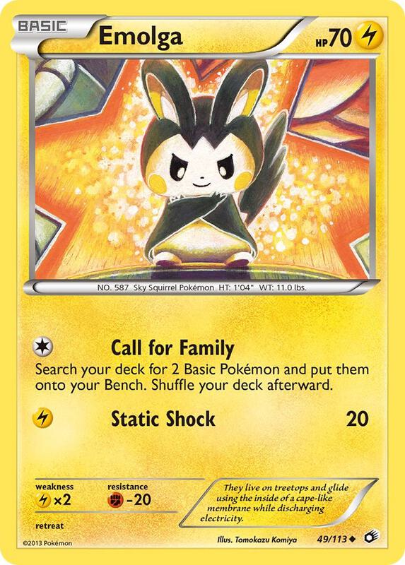 Emolga 49/113 - Legendary Treasures
