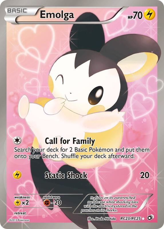 Karta Pokemon Emolga (Full Art) - Legendary Treasures: Radiant Collection RC23/RC25
