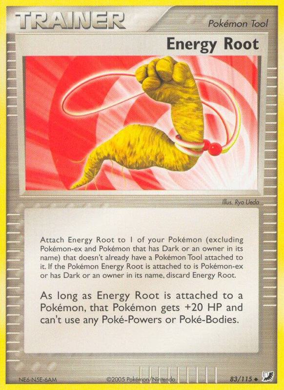 Energy Root 83/115 - Unseen Forces